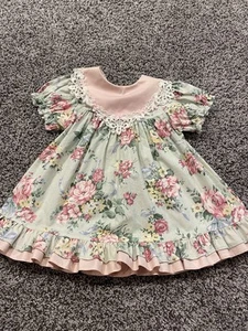 Vintage Girls Size 18M Rare Editions Floral Dress SEE PHOTOS - Picture 1 of 9