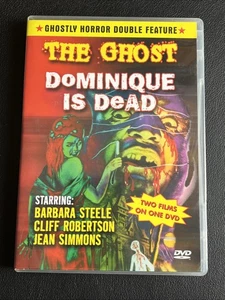 The Ghost  & Dominique Is Dead  2 film DVD Barbara Steele Cliff Robertson - Bild 1 von 3