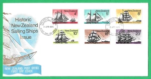 NEW ZEALAND ~ SAILING SHIPS ISSUE ~ 2nd APRIL 1975 - Picture 1 of 1