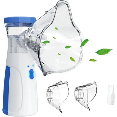 TRADE SHOP TRAESIO AEROSOL PORTATILE SILENZIOSO PER ADULTI E BAMBINI A BATTERIE ATOMIZZATORE REGOLA