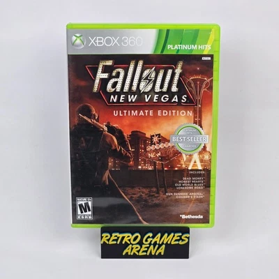 Fallout: New Vegas Ultimate Edition (Xbox 360) Platinum CIB & TESTED - Image 1 of 3