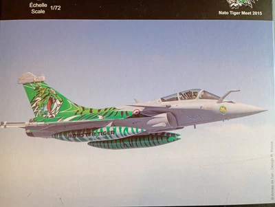 Dassault Aviation Rafale C OTAN TigerMeet 2015 Nuevo Modelo Diecast Premium X 1/72 Foto 1 de 4