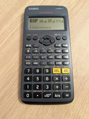 Casio FX-85GTX Scientific Calculator Black Tested Working School UNI - Fast Del. - Image 1 of 4