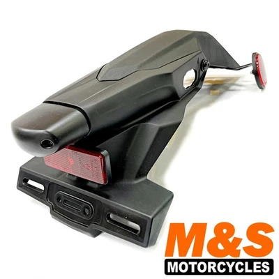 Soporte de matrícula estándar Kawasaki Ninja ZX-10R + luz 16-18 | PN 35019-0616 Foto 1 de 4