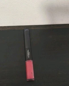 L'Oreal Infallible Pro Last Lipstick, 109 Toujours Teaberry 24HR 2 Step Lipgloss - Picture 1 of 3