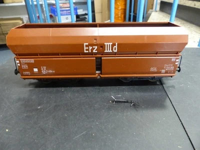 Eurotrain Hübner 0 gauge 4-axle self-unloading wagon FAD 167 Ore IId - Image 1 of 4
