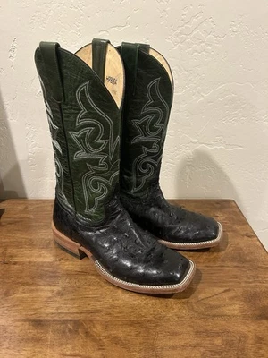 Caballos de fuerza pluma completa avestruz 8D Foto 1 de 4