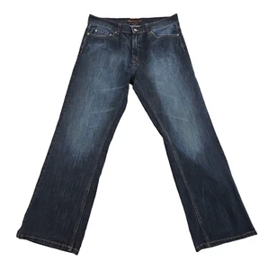 Perry Ellis Jeans Men's 36x30 Relaxed Fit Straight Leg EUC RN 37763 Wide Leg - Picture 1 of 17