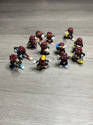 Винтажный Лот 12 из Калифорнийского Изюма Фигурки Группы Фигурки Изюм 1980-е - Изображение 1 из 4