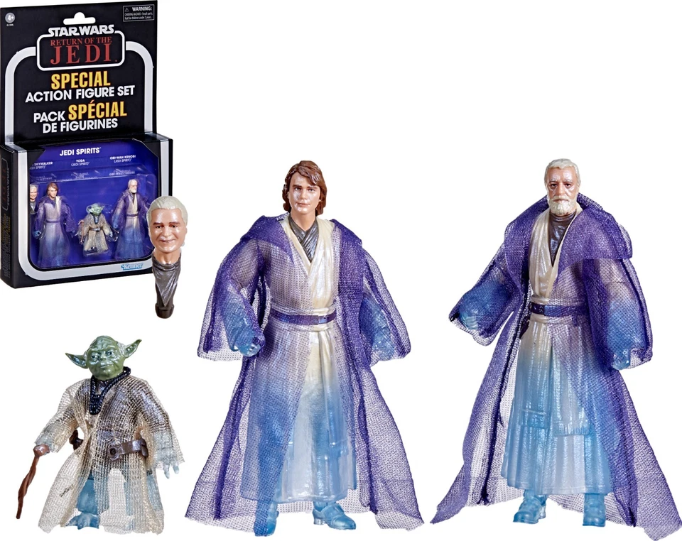 Hasbro NYCC 2025 EX STAR WARS THE VINTAGE COLLECTION JEDI SPIRITS 3-PACK