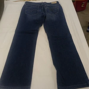Levi's San Francisco Demi Curve klassisches gerades Bein Damen 8/29 mittlere Waschung Stretch - Bild 1 von 13