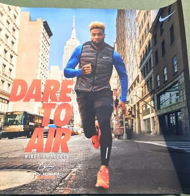 Odell Beckham Jr. 耐克商店展示促销适用于 Airmax 2016 DARE TO AIR — 第 1/4 张图片