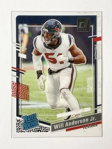 2023 Clearly Donruss #90 Will Anderson Jr. Houston Texans Rated Rookie - Picture 1 of 2