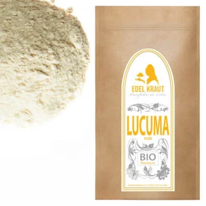 250g Premium BIO Lucuma Pulver gemahlen | EDEL KRAUT 100% Natur - Superfood - Bild 1 von 3