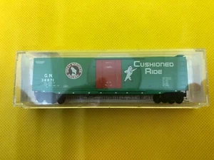 Micro trenes escala N MTL 32340 GN Great Northern 50' enchufe puerta caja coche #36781 - Imagen 1 de 2