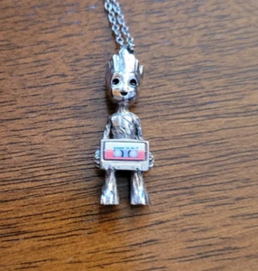 Marvel Groot With Cassette Necklace - Picture 1 of 7
