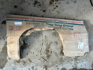 1985 RH Passenger Side Dodge Daytona Plymouth Lazer Front Fender - Picture 1 of 6
