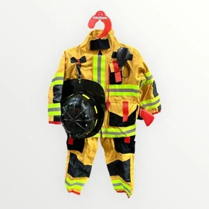 ADVENTURE FACTORY CHILD FIREFIGHTER COSTUME SIZE 5-6 NEW - Picture 1 of 5
