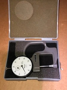 MITUTOYO #2050F #7305 DIAL INDICATOR MICROMETER .01mm - Picture 1 of 5