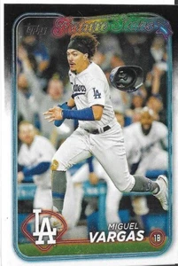Miguel Vargas #541 2024 Topps Series 2 - Future Stars - Picture 1 of 2