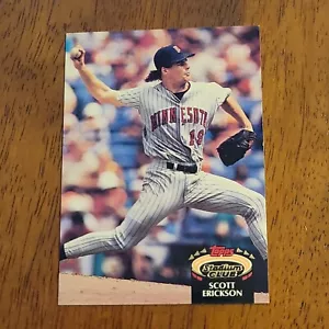 1992 TOPPS STADIUM CLUB BASEBALL CARD SCOTT ERICKSON #110 - Picture 1 of 2