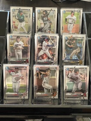 2021 Bowman Draft Chrome Base **You Pick List BDC 1-200** - Image 1 of 4