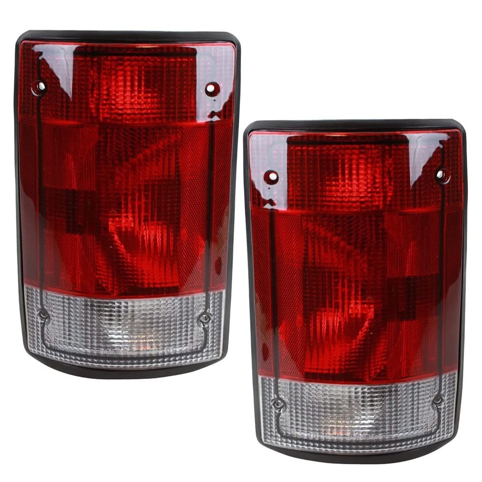 Juego de luces traseras 2 piezas para Econoline Ford E-350 Super Duty 1999-2014 03-14 E-250 Foto 1 de 4