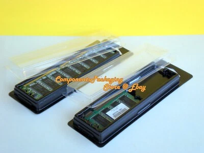 RAM DRAM Container Case for DDR3 DDR2 DIMM - Anti Static Lot of 25 40 80 150 - Image 1 of 4