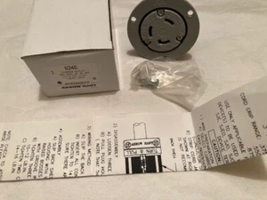 ARROW HART #6346 FLANGED OUTLET 947B LOCKING NEMA L6-30R - NEW - FREE SHIP - Picture 1 of 6