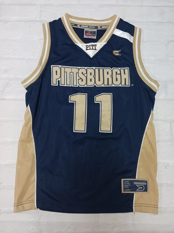 Colosseum NCAA Pittsburgh Panthers Basketball Jersey in Blue Size Youth M 12/14 Cover