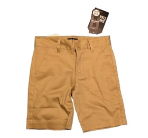 NWT Jump Start Boy's School Uniform Shorts Khaki Size 6 - Picture 1 of 6