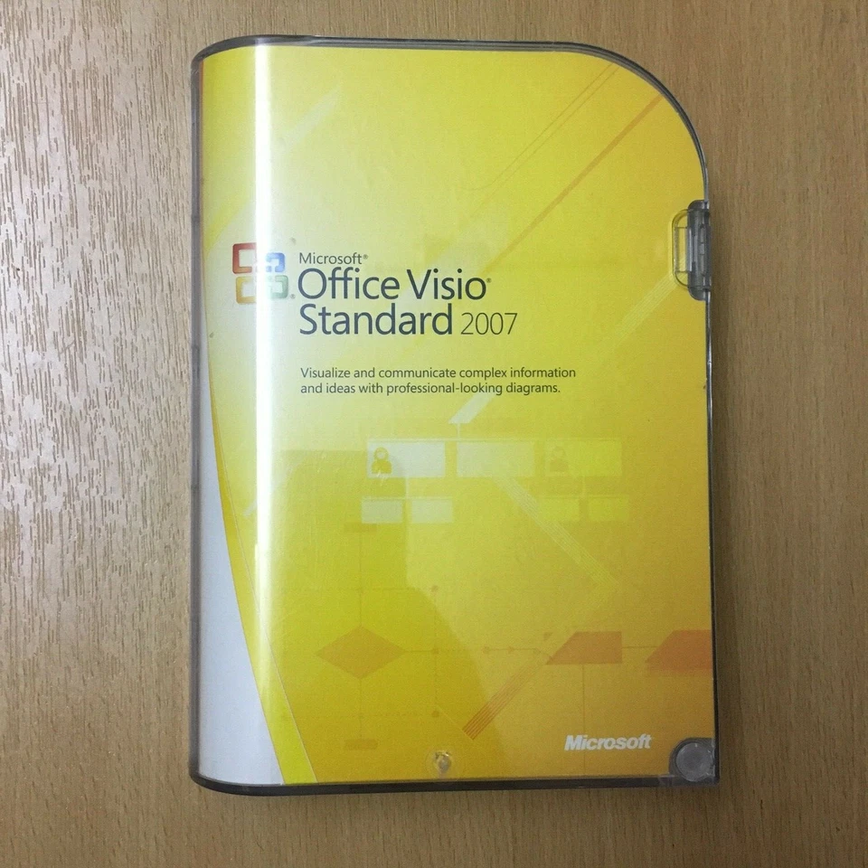 Microsoft Office Visio Standard 2007 Retail Edition - Image 1 of 3