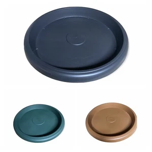 Plant Pot Saucer Round Large Sizes Plastic Planter Water Drip Tray  - 3 Colours - Picture 1 of 7