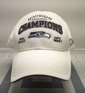 Reebok Seattle Seahawks NFC West Division Champions Mütze 2007 - Bild 1 von 12