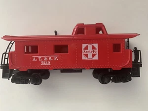 Train Caboose Railroad Model  ( plastic) Santa Fe 5" long - Picture 1 of 7