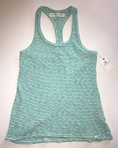 NWT Women's Volcom Lost Together Sweater Racer Back Tank Top-Size S - Picture 1 of 2