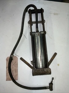 ORIGINAL NESTHILL F77376 COMPACT TYRE FOOT PUMP VINTAGE ROLLS ROYCE CAR TOOL KIT - Picture 1 of 9