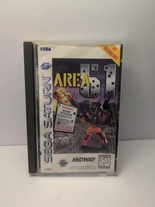 Area 51 (Sega Saturn, 1996) con scheda reg TESTATA LEGGI AUTENTICA VELOCEMENTE! - Foto 1 di 14