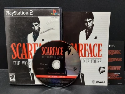 Scarface: The World is Yours (PS2, 2006) Collector's Edition, NO GAME, Tested! - Image 1 of 4
