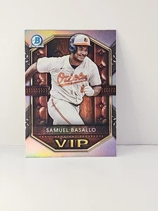 2025 Bowman Chrome Samuel Basallo Very Important Prospect  - Picture 1 of 2