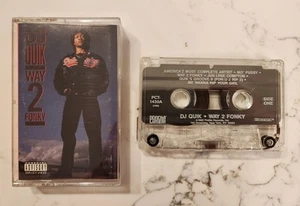 DJ QUIK Way 2 Fonky (Cassette Tape 1992) Profile Records PCT-1430A FREE SHIP - Picture 1 of 6