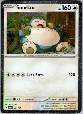 Snorlax Promo SV: Scarlet & Violet Promo Cards 122 NM 1st Edition - Image 1 of 2