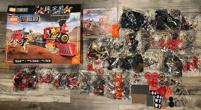 READ Mega Construx Probuilder Train Heist 1329 Pieces FVR42 - Image 1 of 4