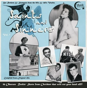LP/VA ✯SAINTS & SINNERS #7 ✯Killer & Rare R&B, Black Rockers, Rockabilly, R'n'R♫ - Imagen 1 de 2