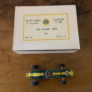 Lotus type 38 OSTORERO 1/32 ODG 104 Slot Indy - Imagen 1 de 5