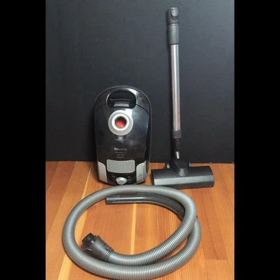 Miele Compact C1 Turbo Brush Team Powerline Canister Vacuum Obsidian Black SCAE0 - Image 1 of 4