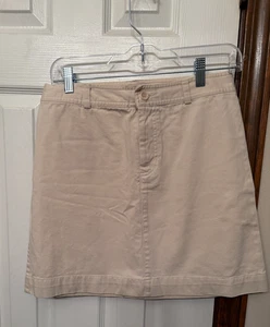 Gap Retro geschnittener Damenrock mit Reißverschluss und Knöpfen Größe 4 - Bild 1 von 5