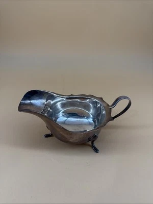 Jarra barco salsa chapada en plata Viners of Sheffield vintage buen estado F Foto 1 de 4