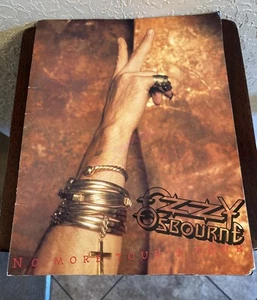 Vintage 1992 Ozzy Osborne No More Tours Tour Program - Bild 1 von 2