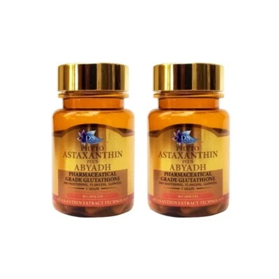 2x Phyto Astaxanthin Anti-Età Elimina l'acne Viso a V  Spedizione Gratuita - Immagine 1 di 4